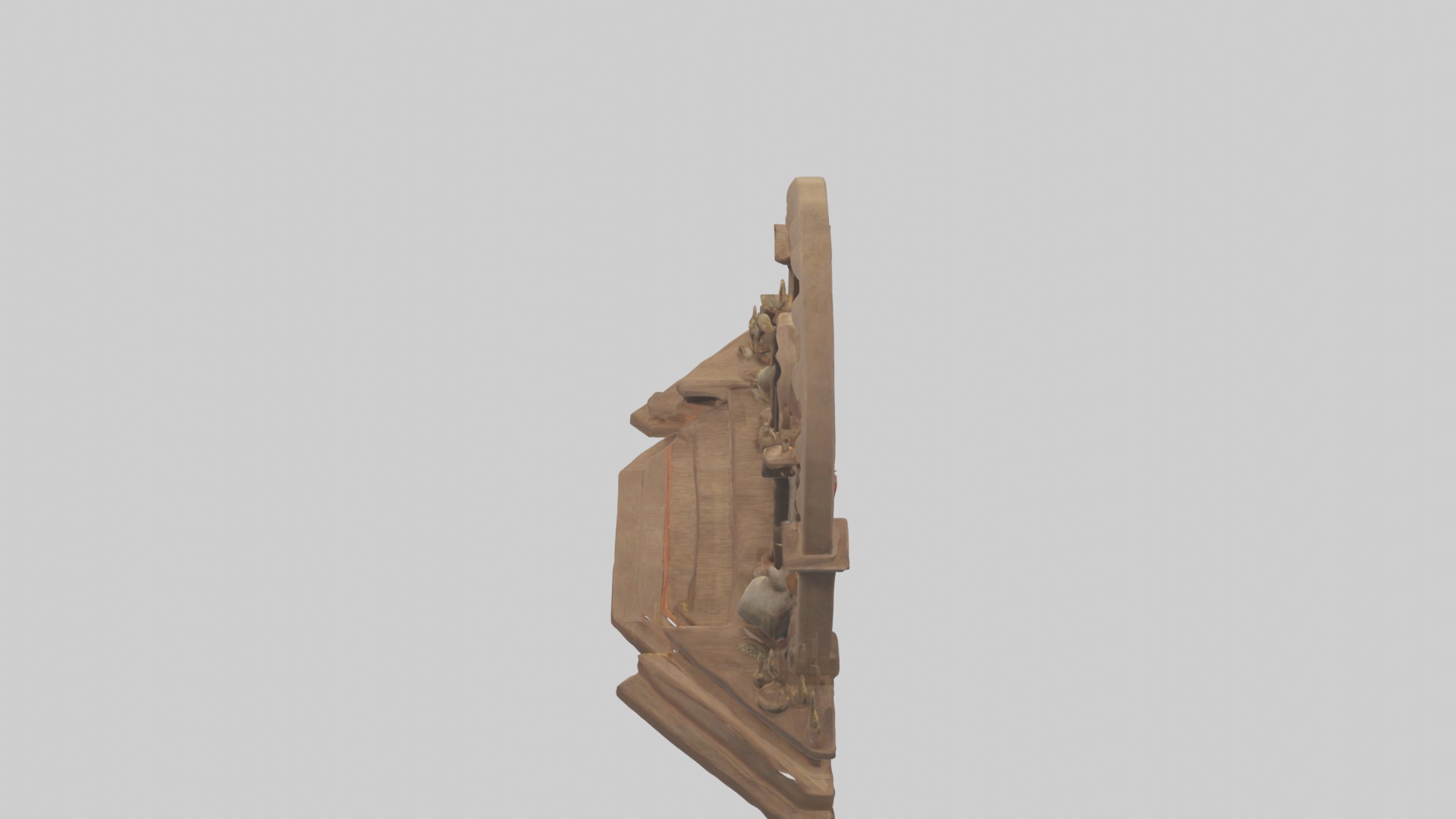 Ritualaltar Model Low-poly 3D model_9
