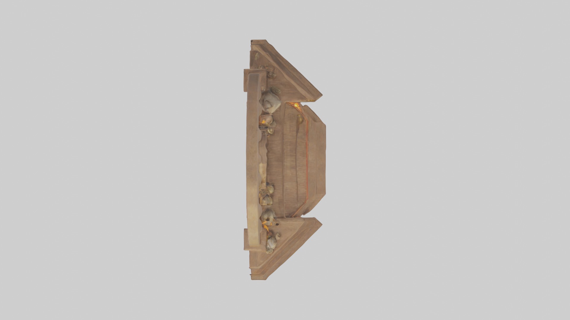 Ritualaltar Model Low-poly 3D model_8