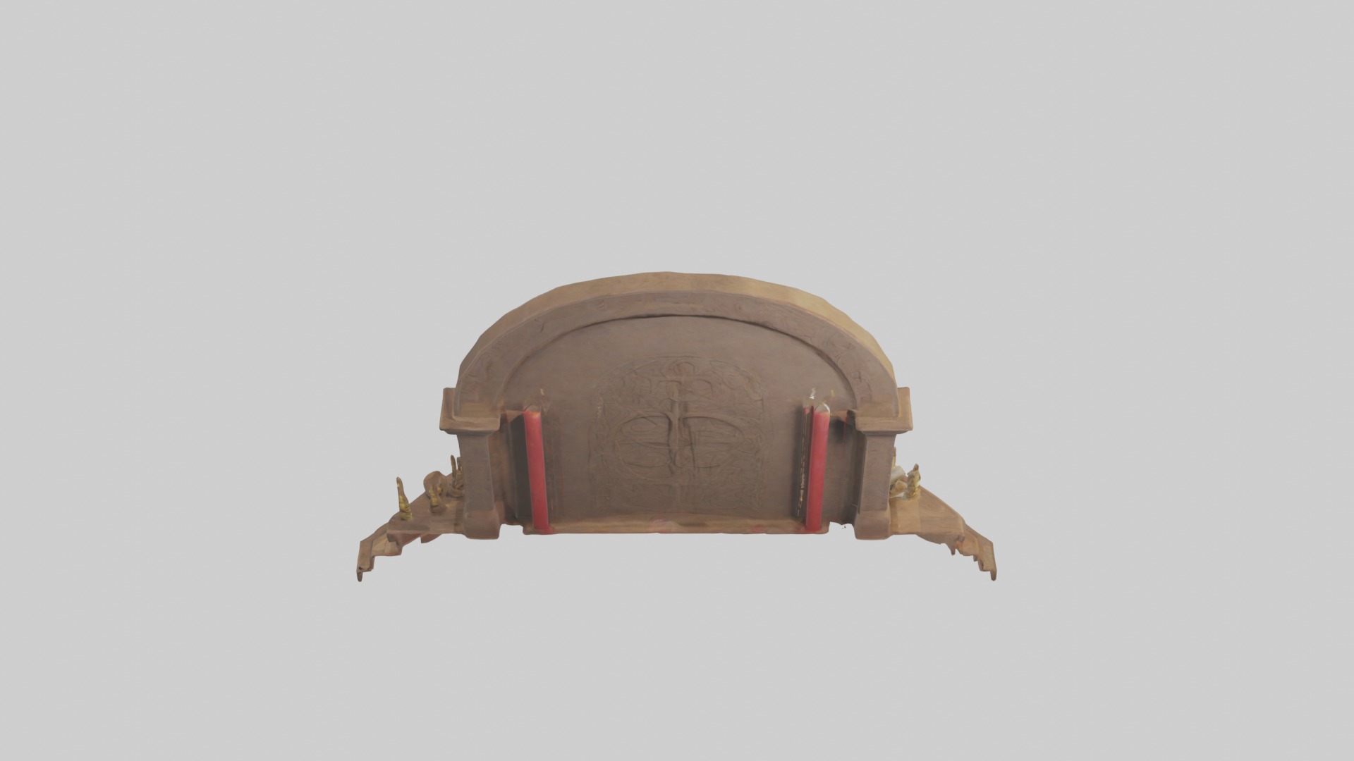 Ritualaltar Model Low-poly 3D model_12