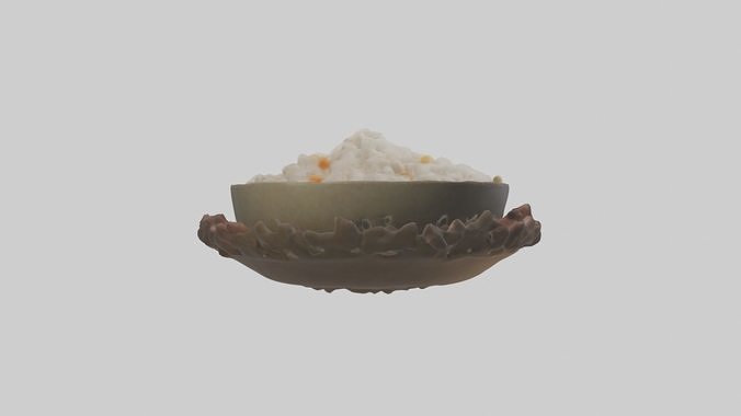 Riceoffering Model Low-poly 3D model