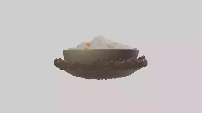 Riceoffering Model Low-poly 3D model