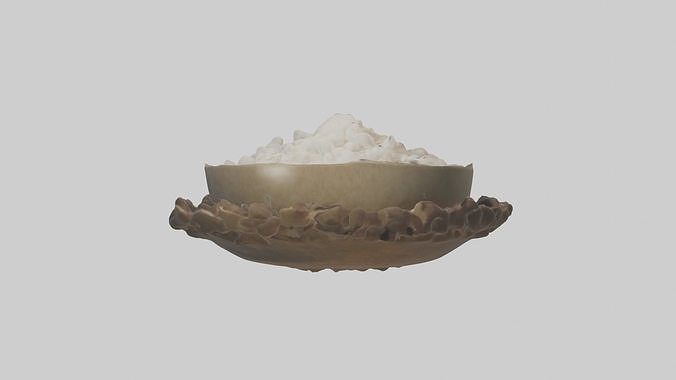 Riceoffering Model Low-poly 3D model 5