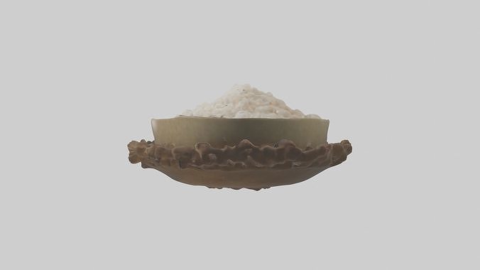 Riceoffering Model Low-poly 3D model 7