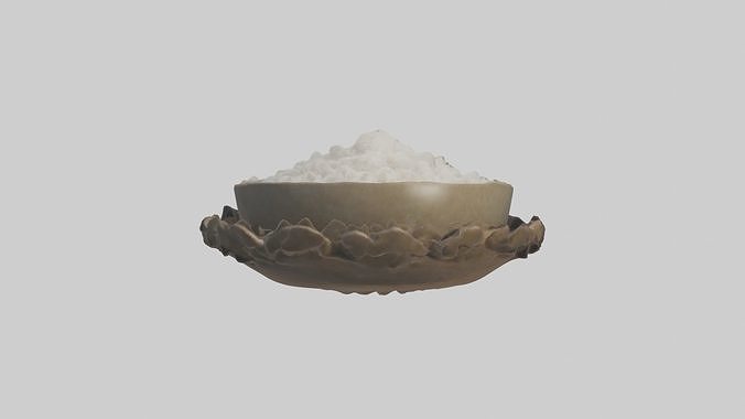 Riceoffering Model Low-poly 3D model 4