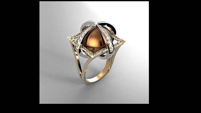 Diamond Ring 3D model