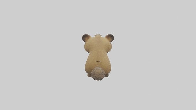 Quokka Model 1 Low-poly 3D model