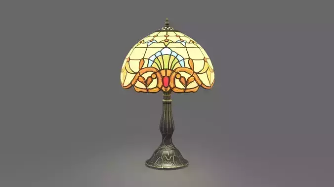 Lowpoly Nouveau Lamp