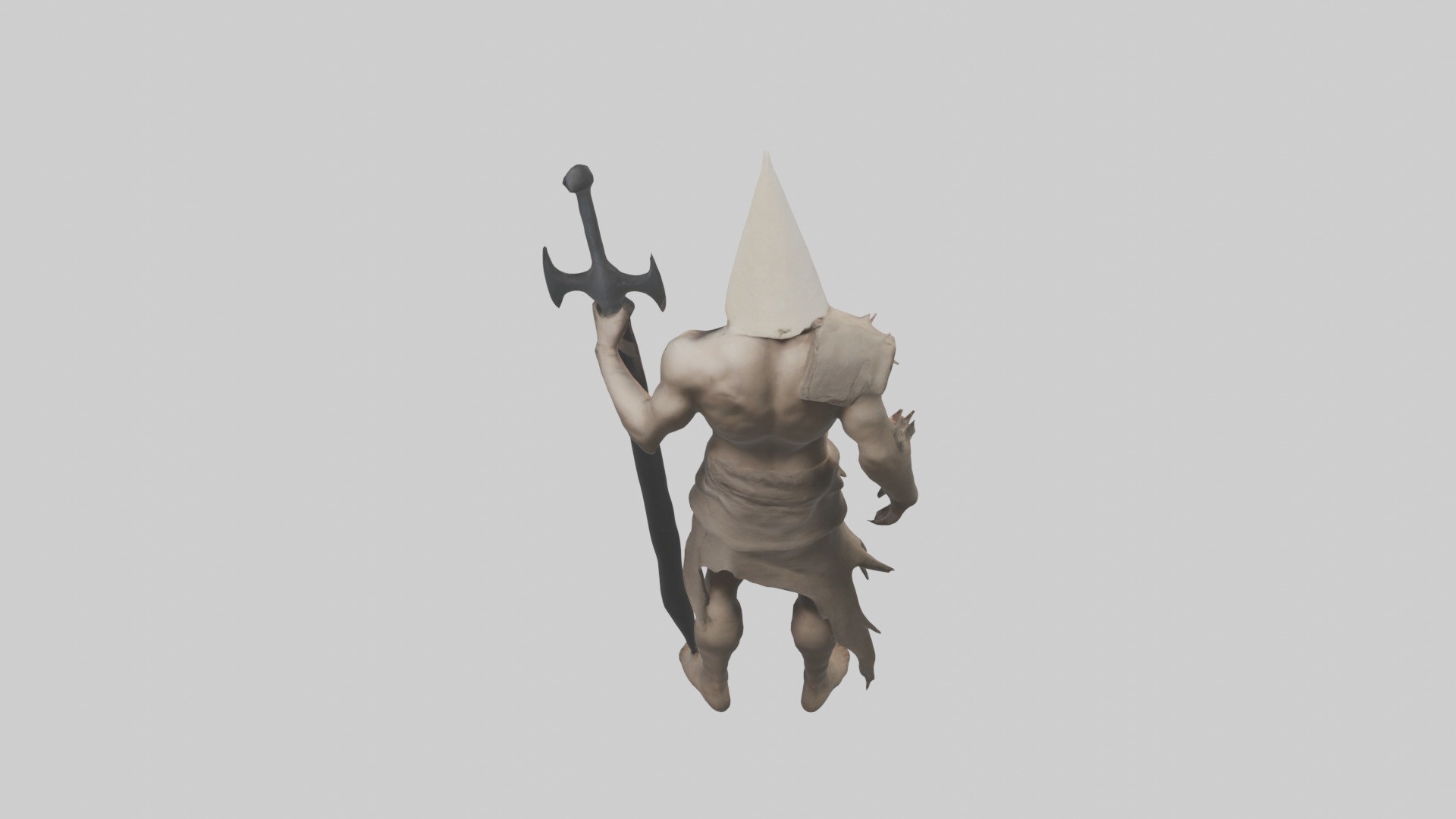 Pyramidhead Model Low-poly 3D model_9