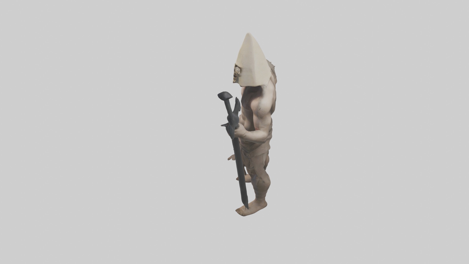 Pyramidhead Model Low-poly 3D model_11