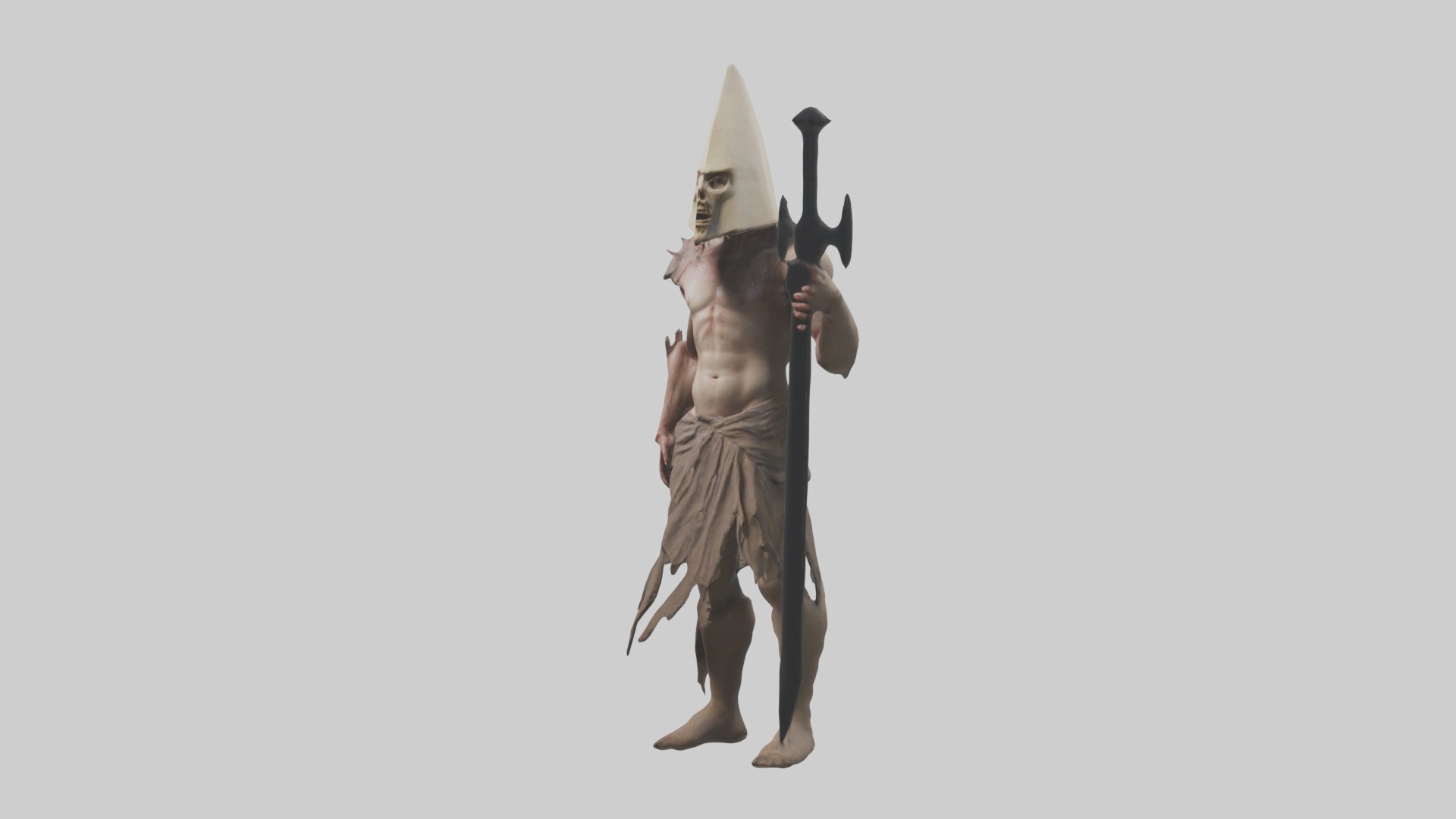 Pyramidhead Model Low-poly 3D model_5