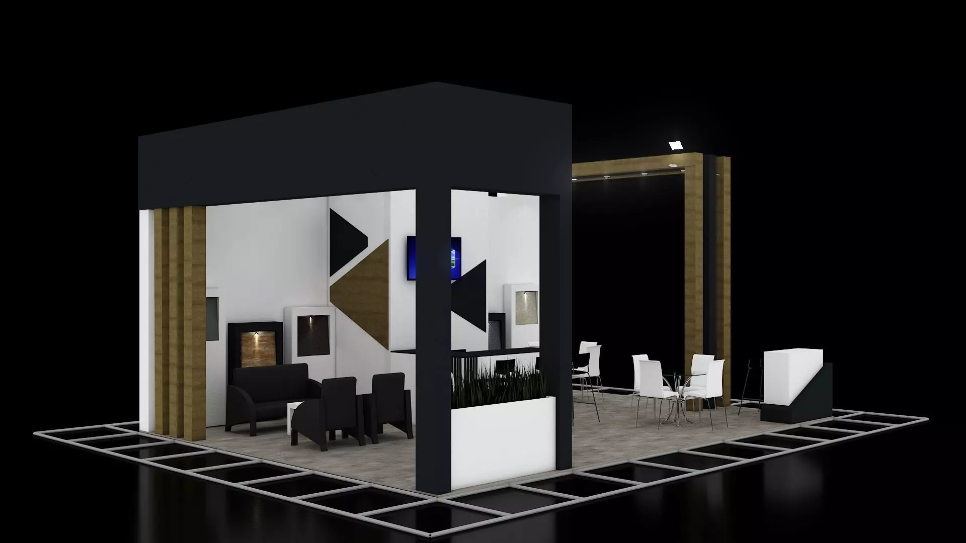 Exhibition Stand 16 3D model_0