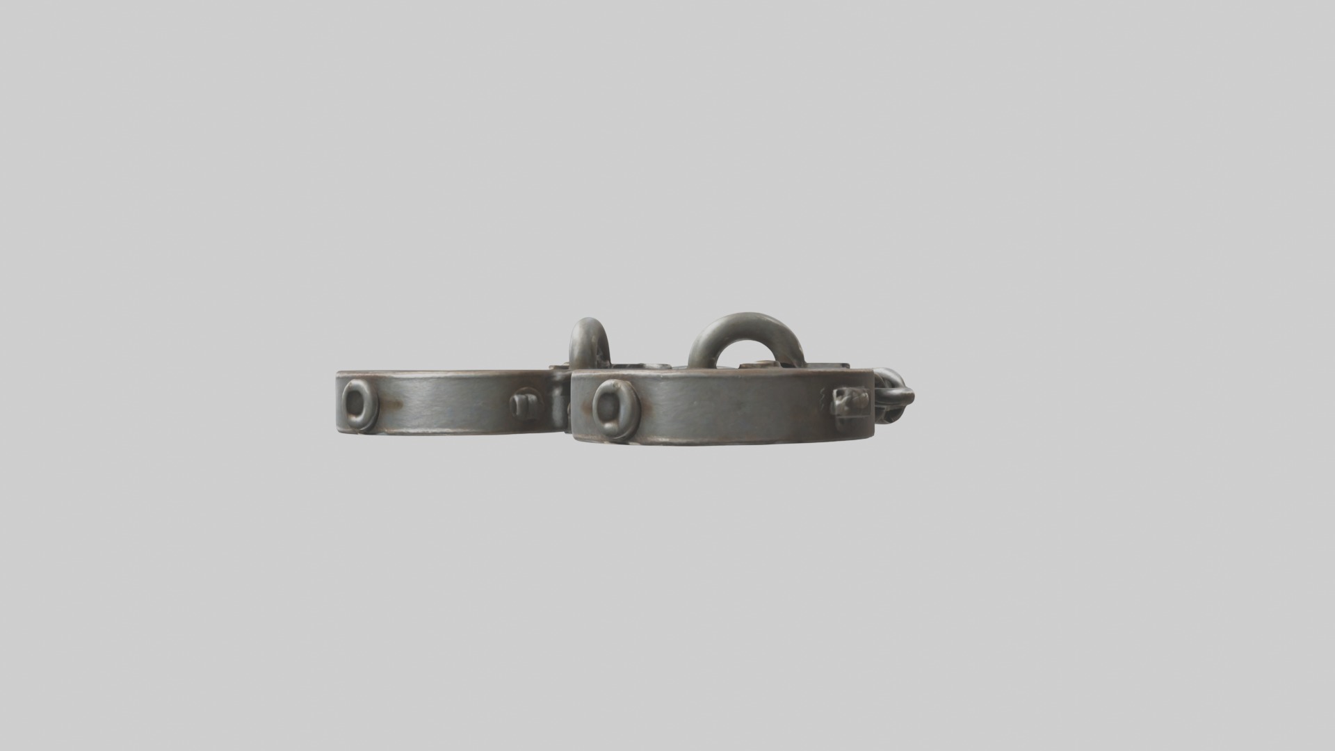 Prisonshackles Model Low-poly 3D model_4