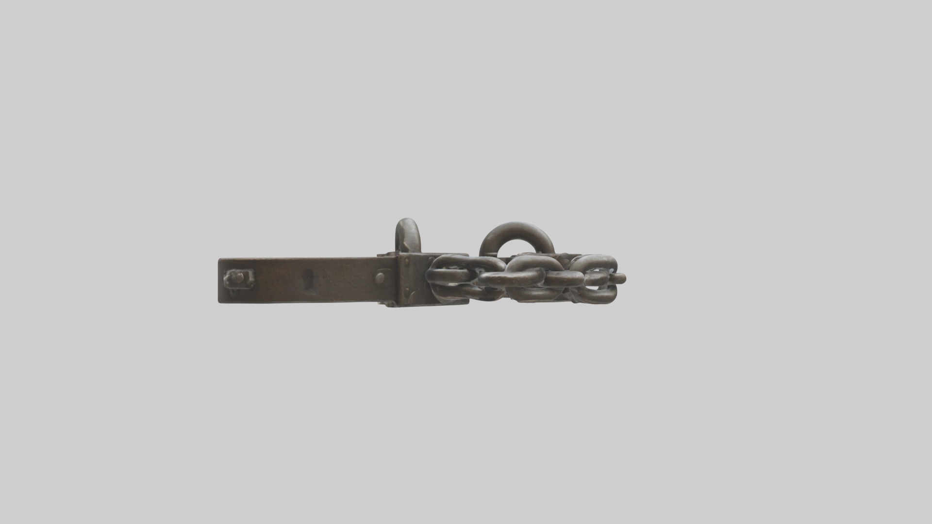 Prisonshackles Model Low-poly 3D model_1