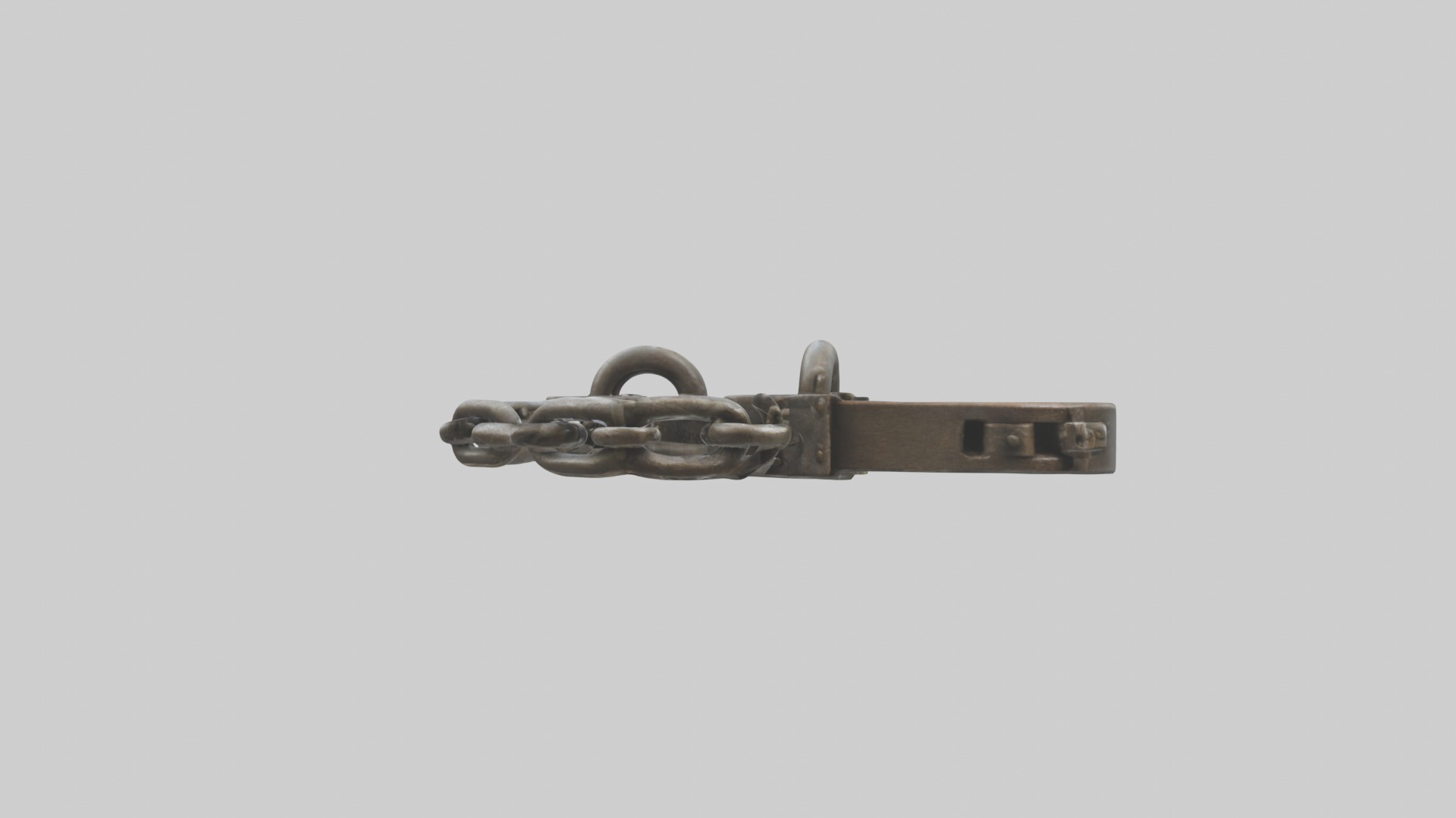 Prisonshackles Model Low-poly 3D model_2