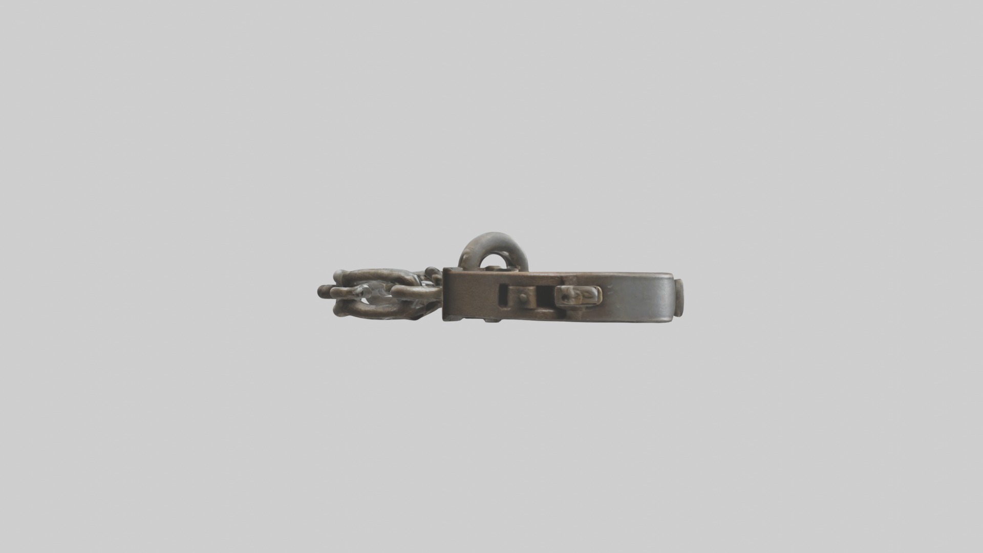 Prisonshackles Model Low-poly 3D model_7