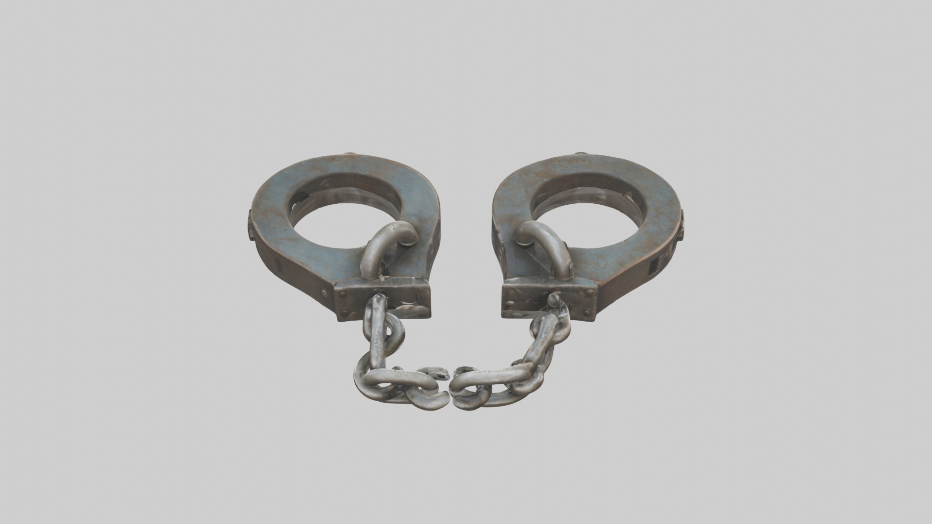 Prisonshackles Model Low-poly 3D model_9