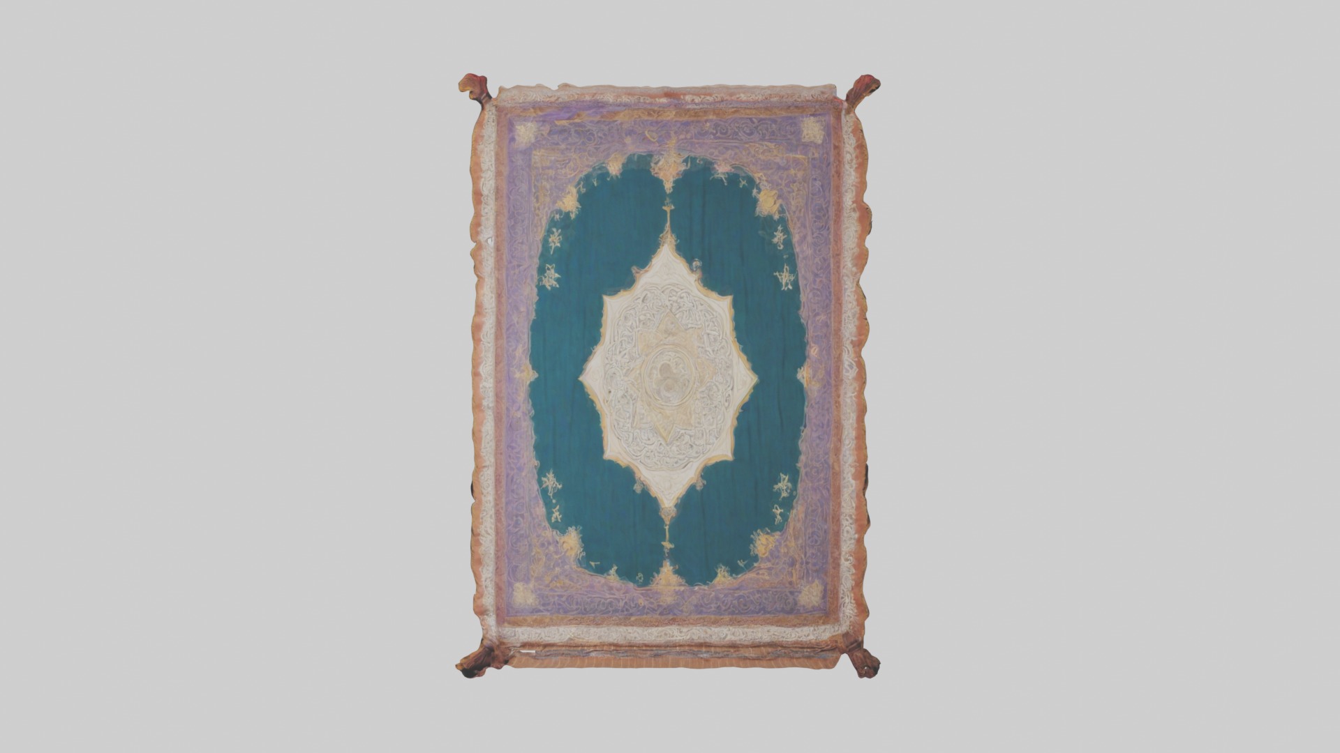 Prayermat Model Low-poly 3D model_8