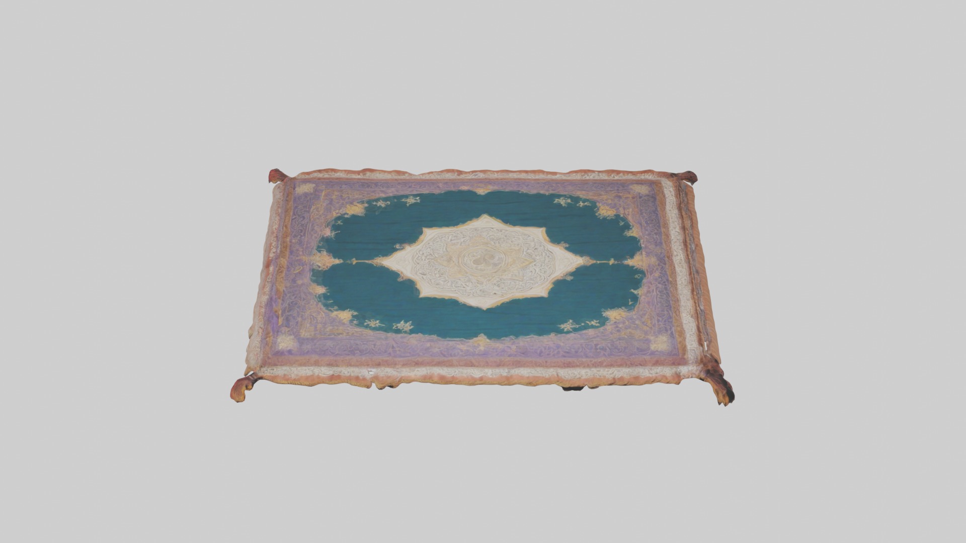 Prayermat Model Low-poly 3D model_12