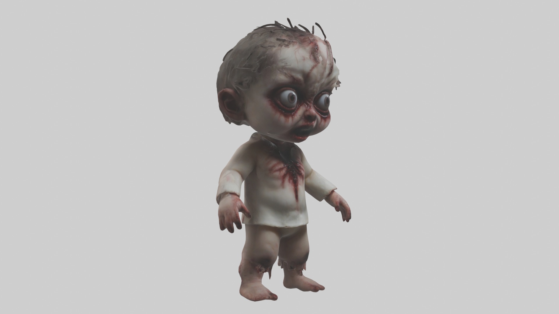 Possessedchild Model Low-poly 3D model_5