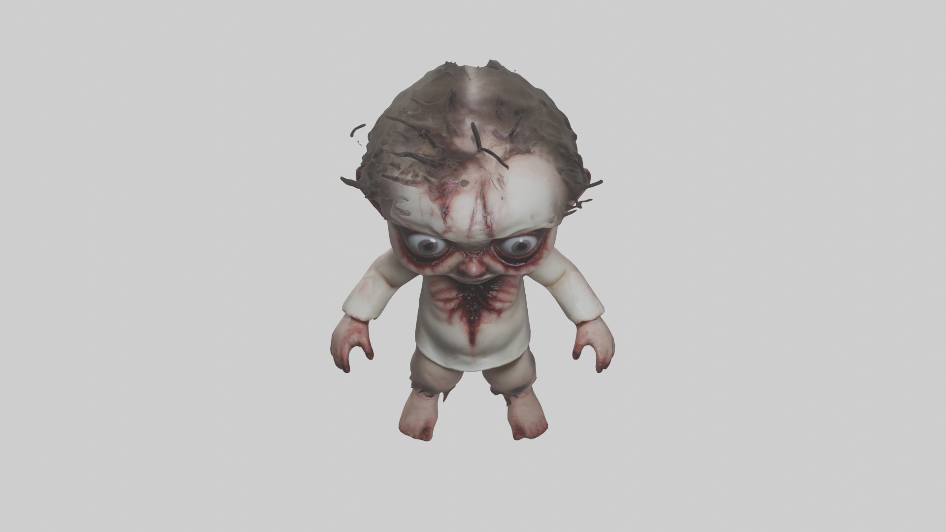 Possessedchild Model Low-poly 3D model_10