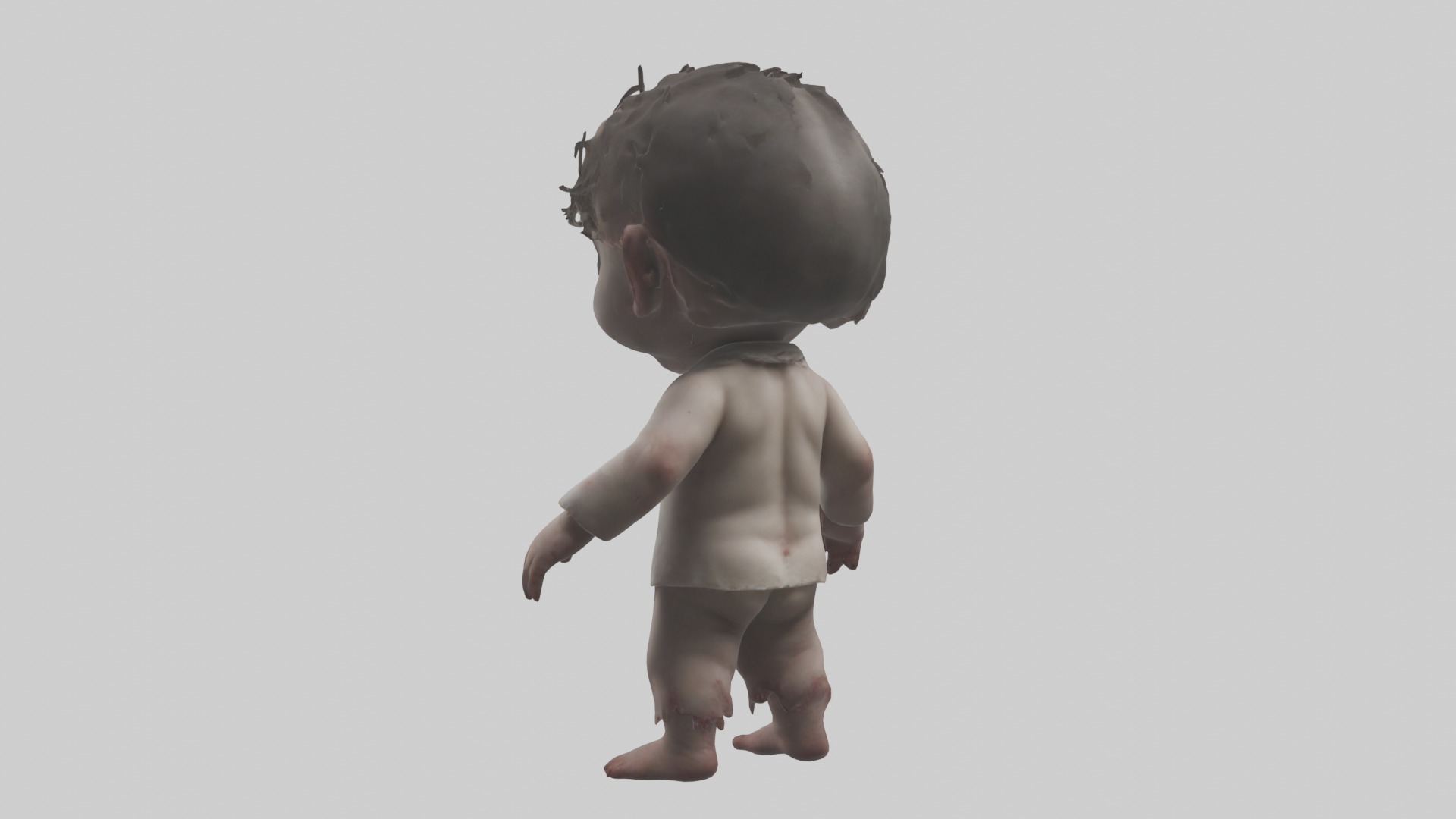 Possessedchild Model Low-poly 3D model_2