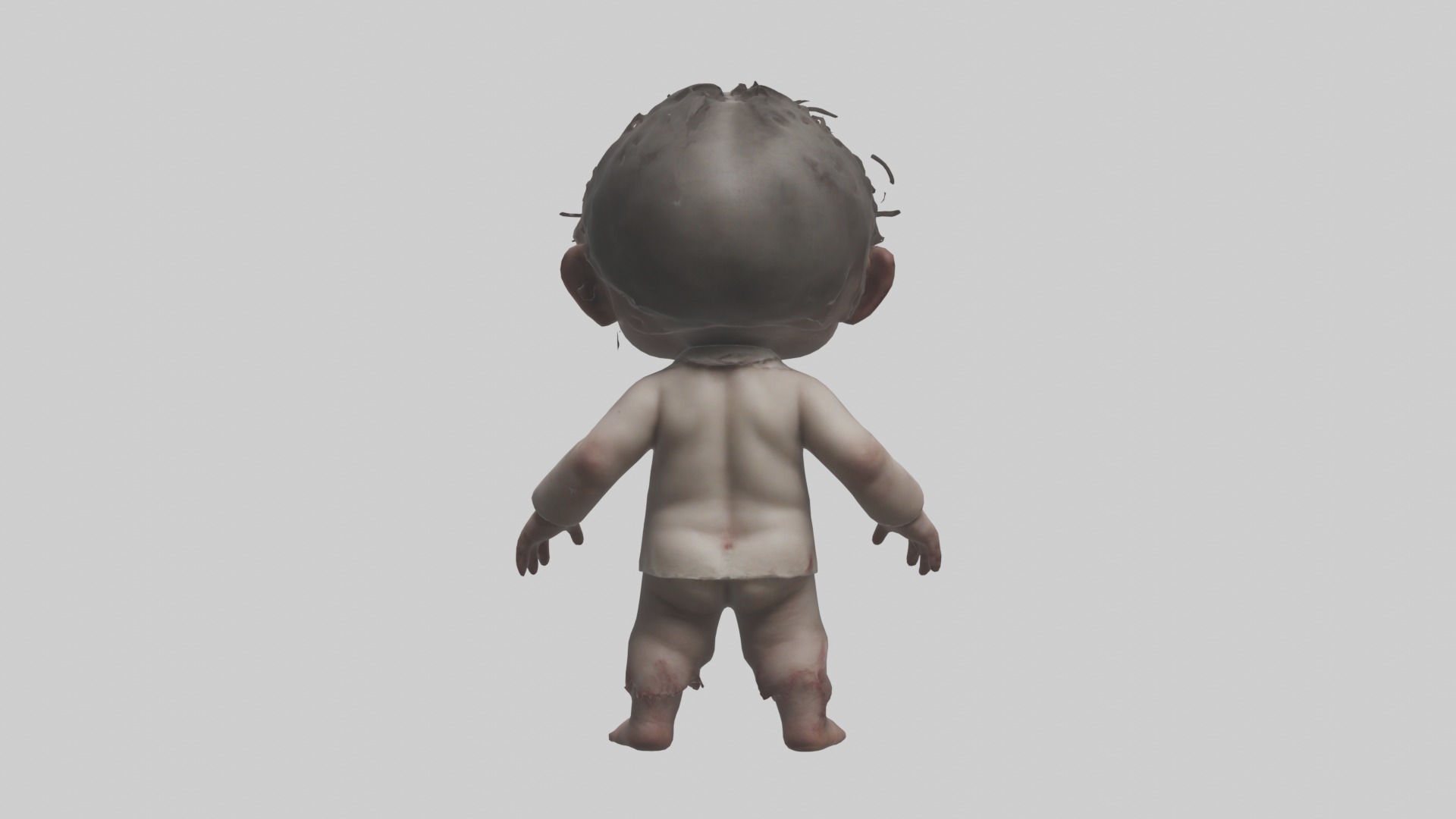 Possessedchild Model Low-poly 3D model_1