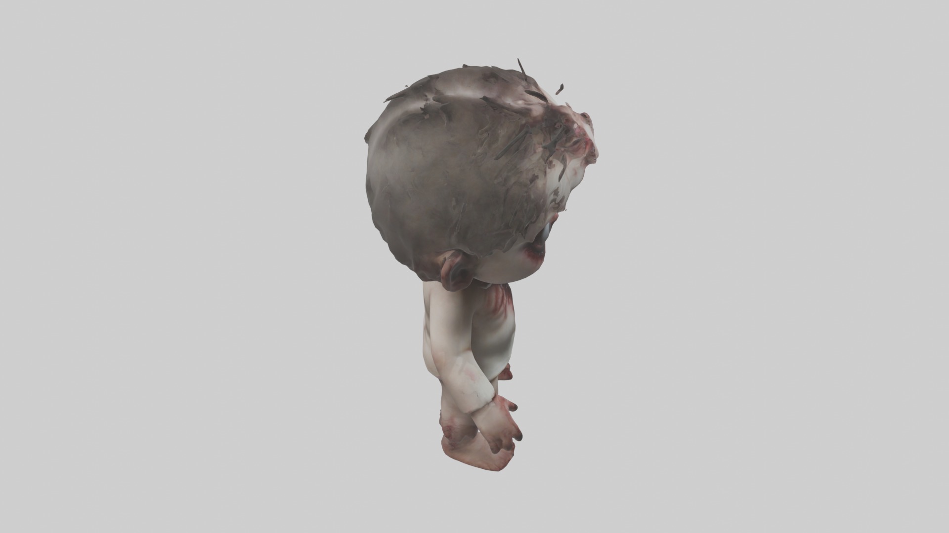 Possessedchild Model Low-poly 3D model_12