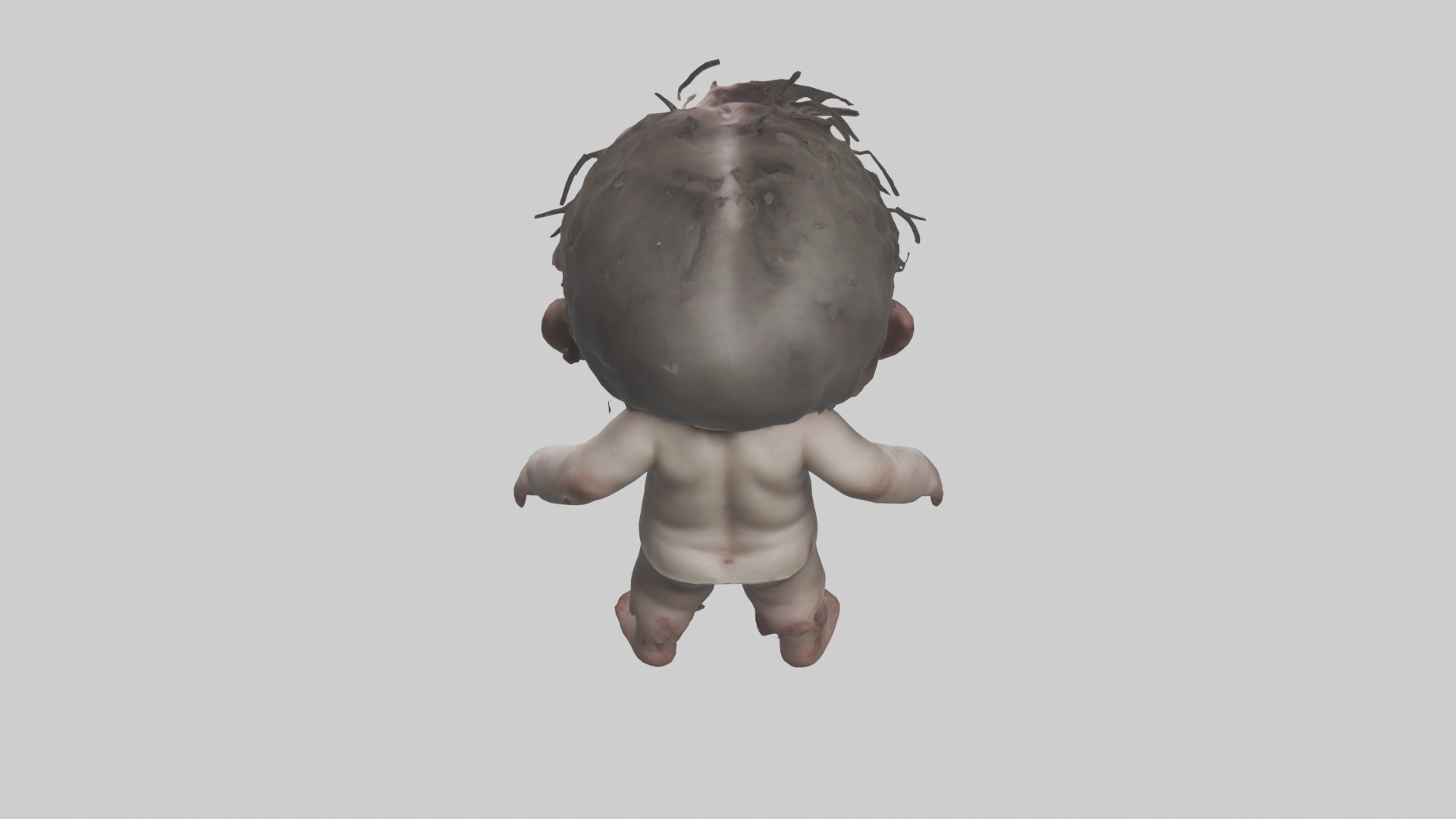Possessedchild Model Low-poly 3D model_9