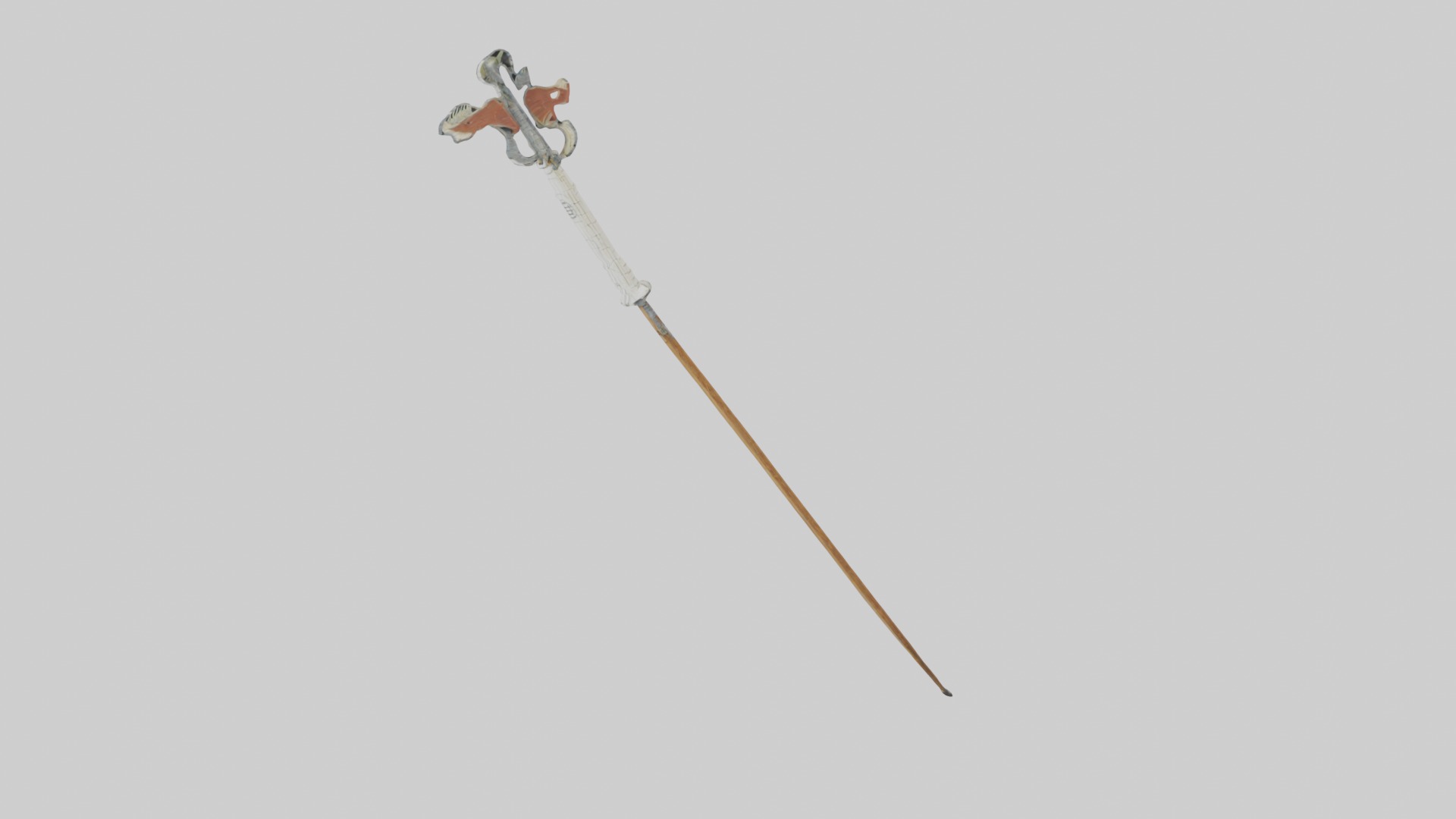 Pike Model Low-poly 3D model_4