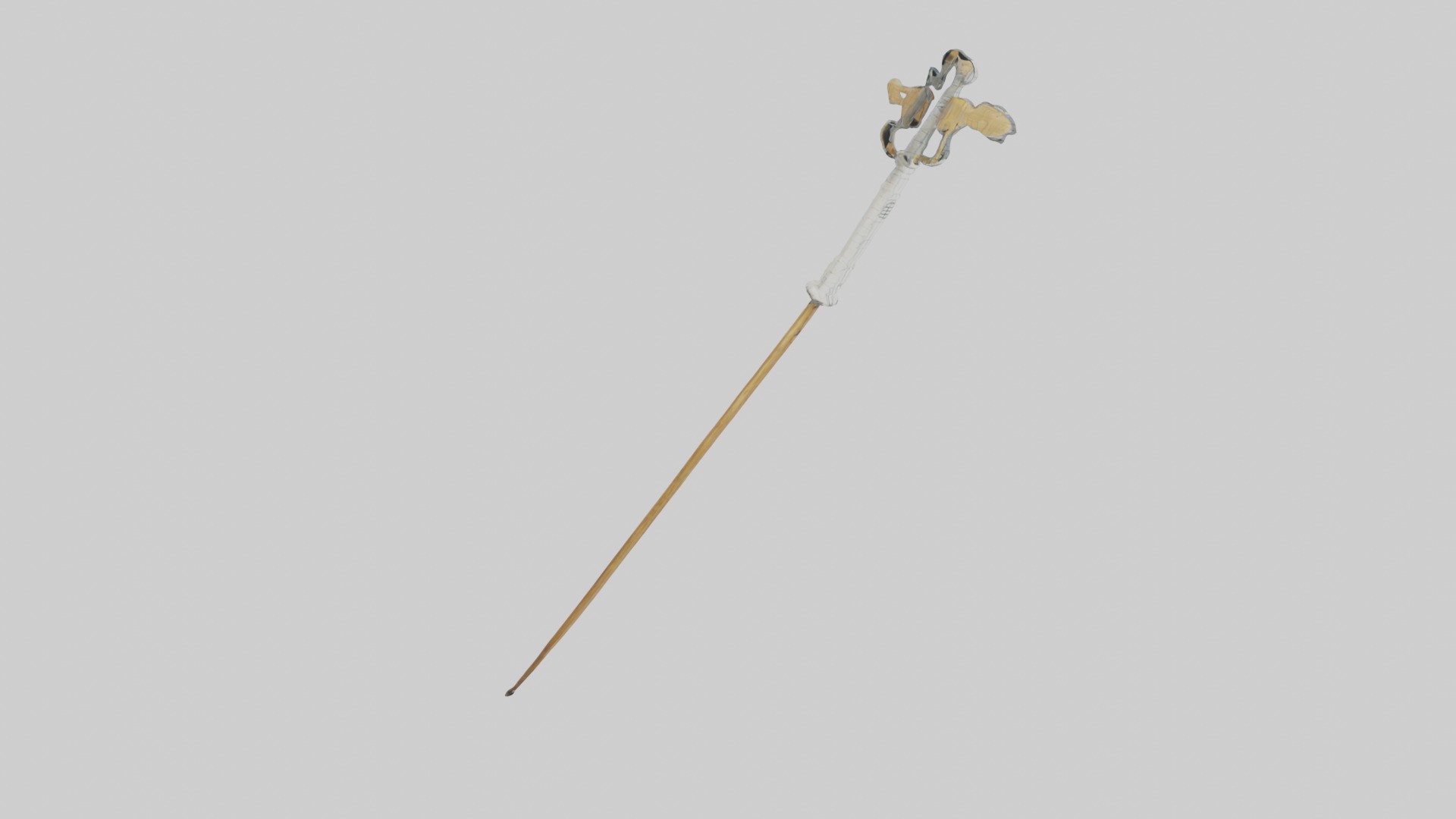 Pike Model Low-poly 3D model_5