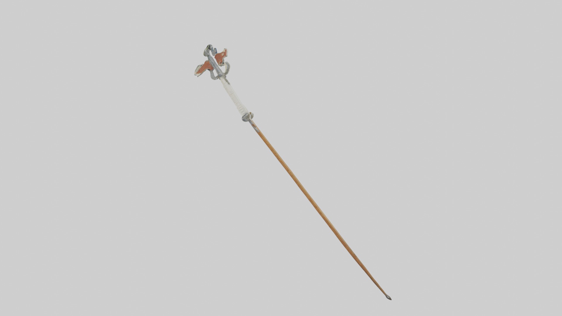 Pike Model Low-poly 3D model_1