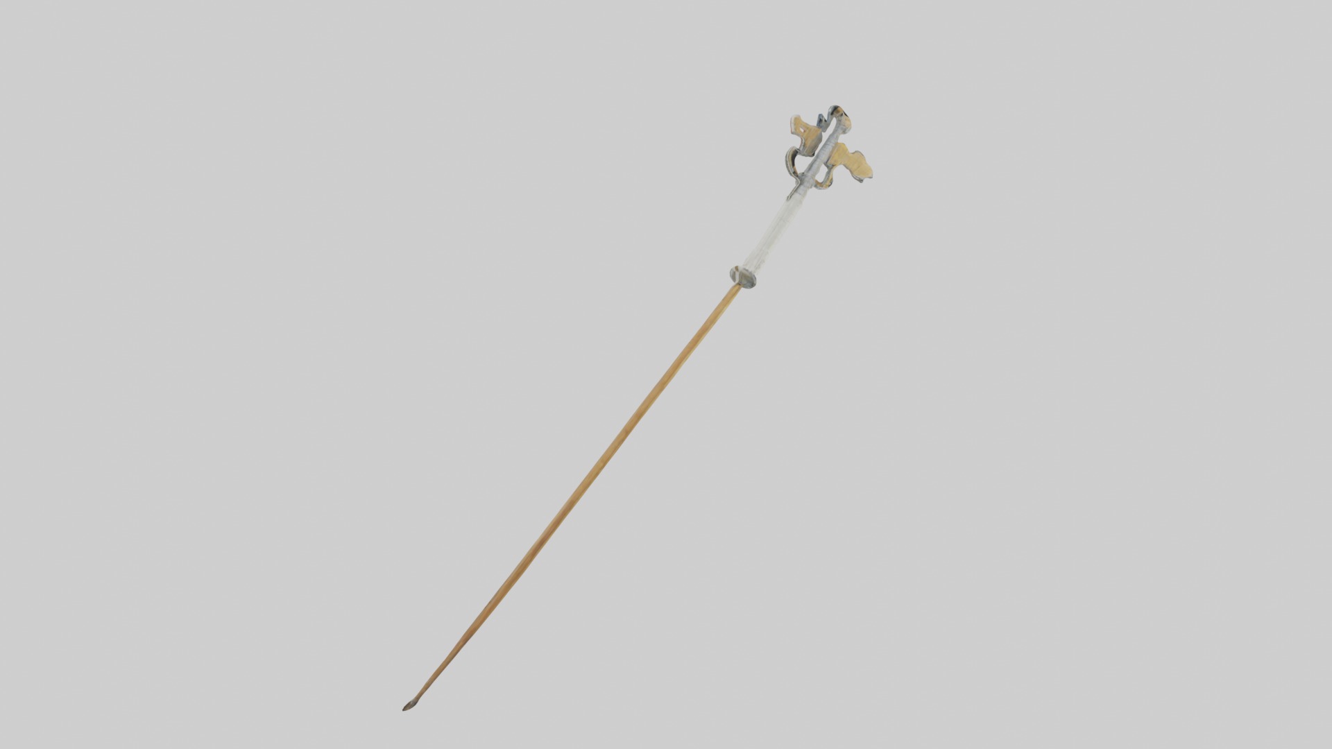 Pike Model Low-poly 3D model_2