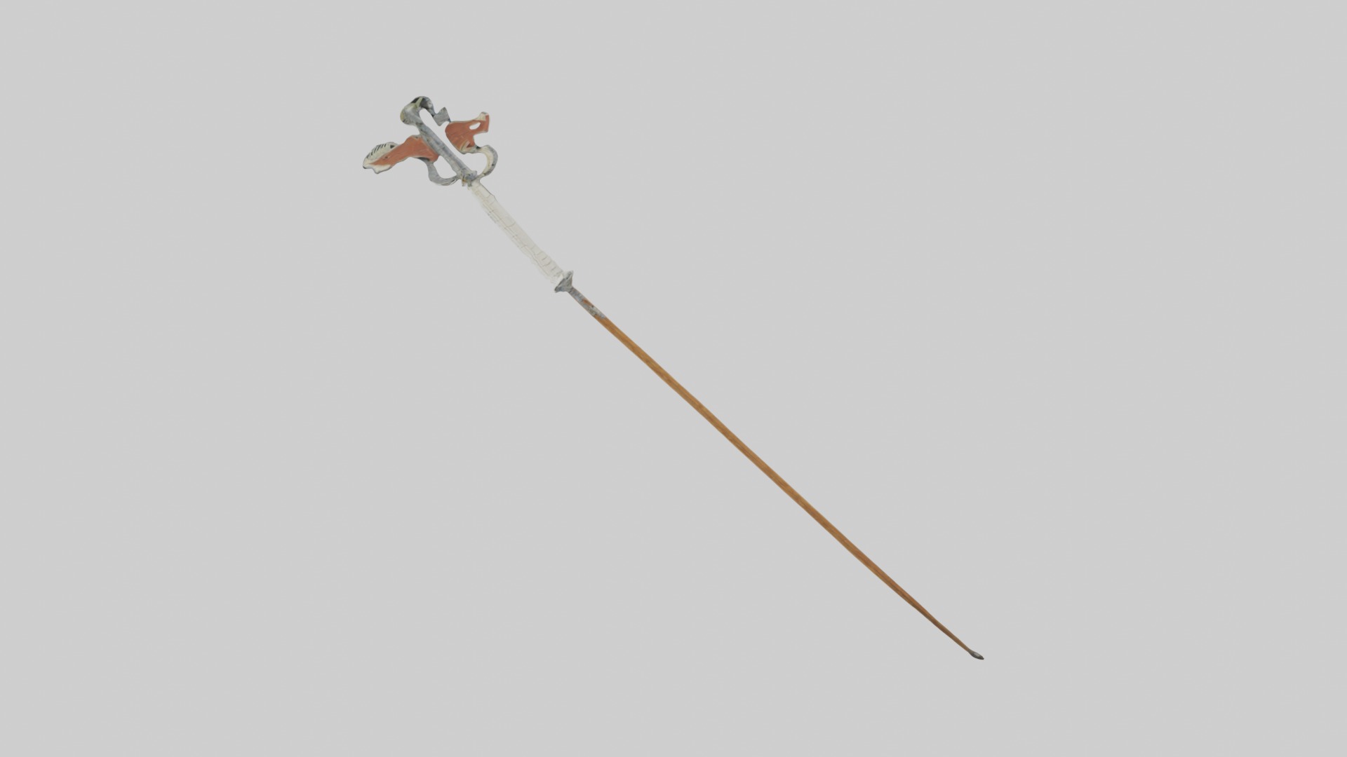 Pike Model Low-poly 3D model_6