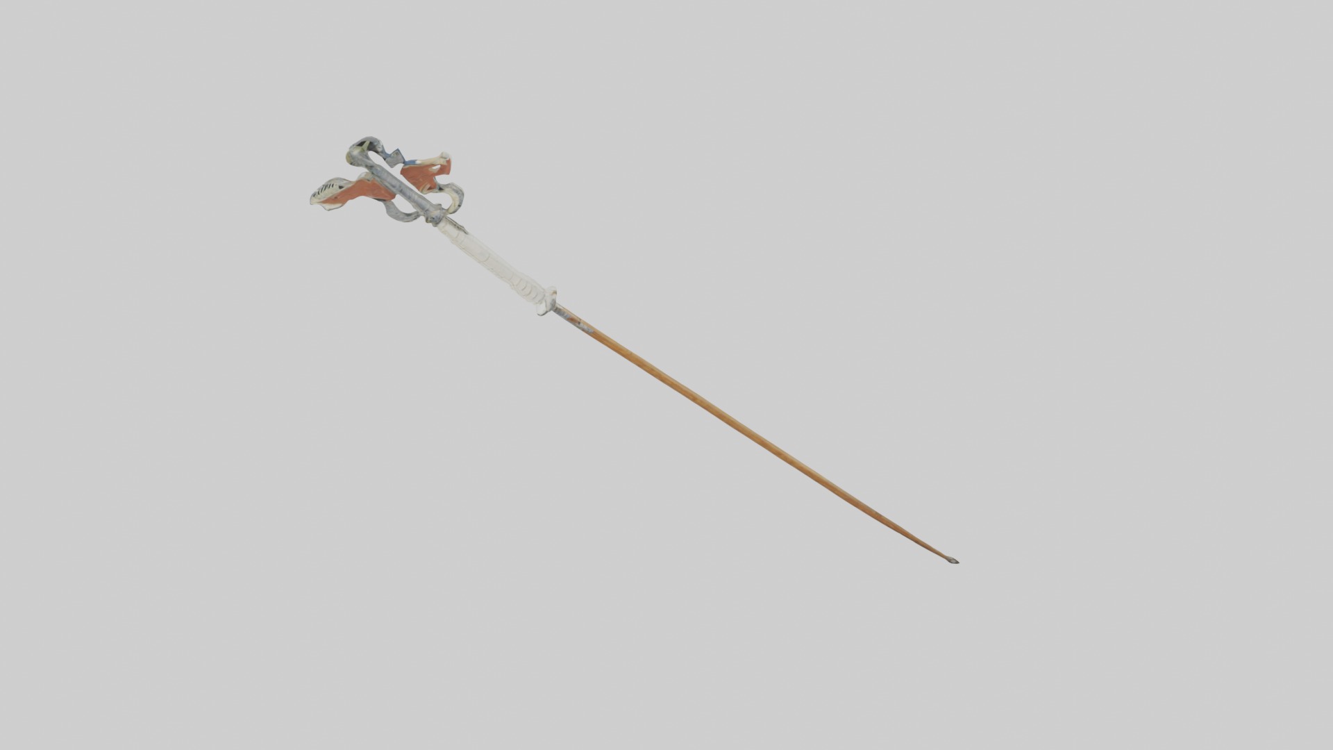 Pike Model Low-poly 3D model_11