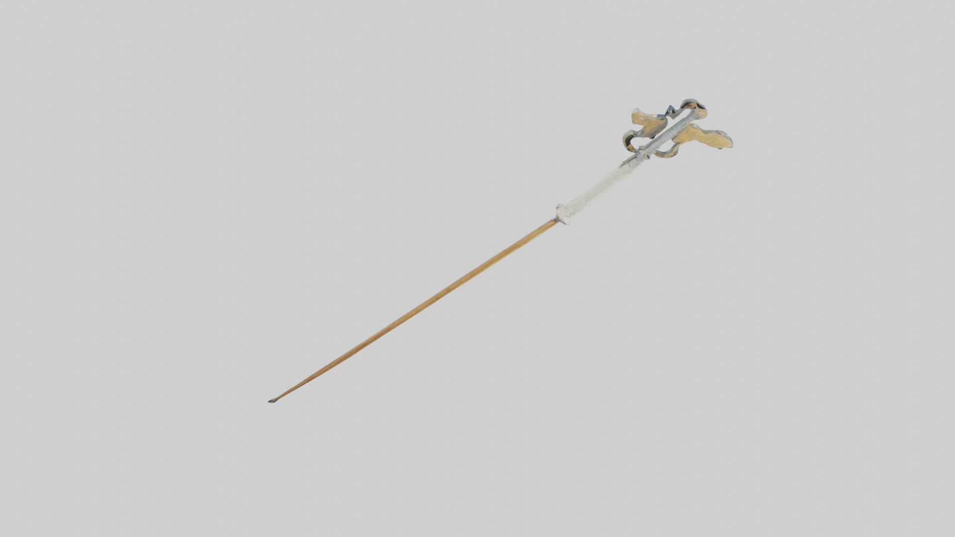 Pike Model Low-poly 3D model_12