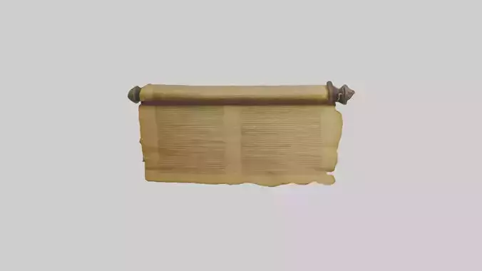 Papyrusscroll Model