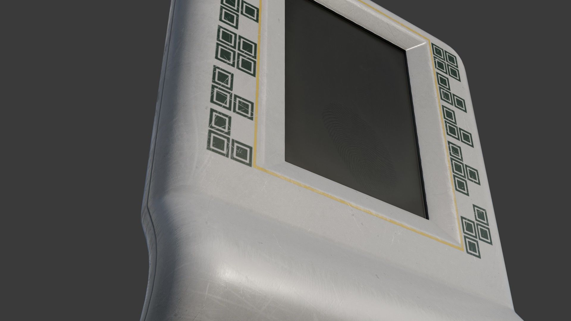 Brick Game Console Low-poly 3D model Free low-poly 3D model_9