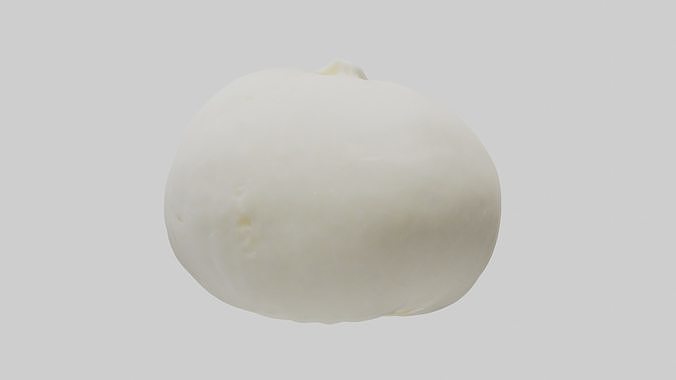 Mozzarellacheesemod 1 Low-poly 3D model 2