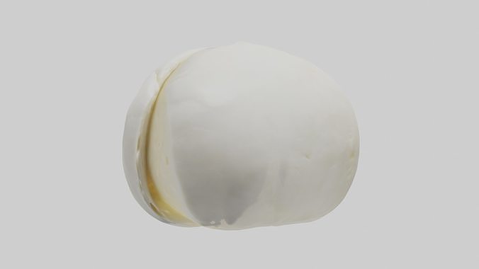 Mozzarellacheesemod 1 Low-poly 3D model 5