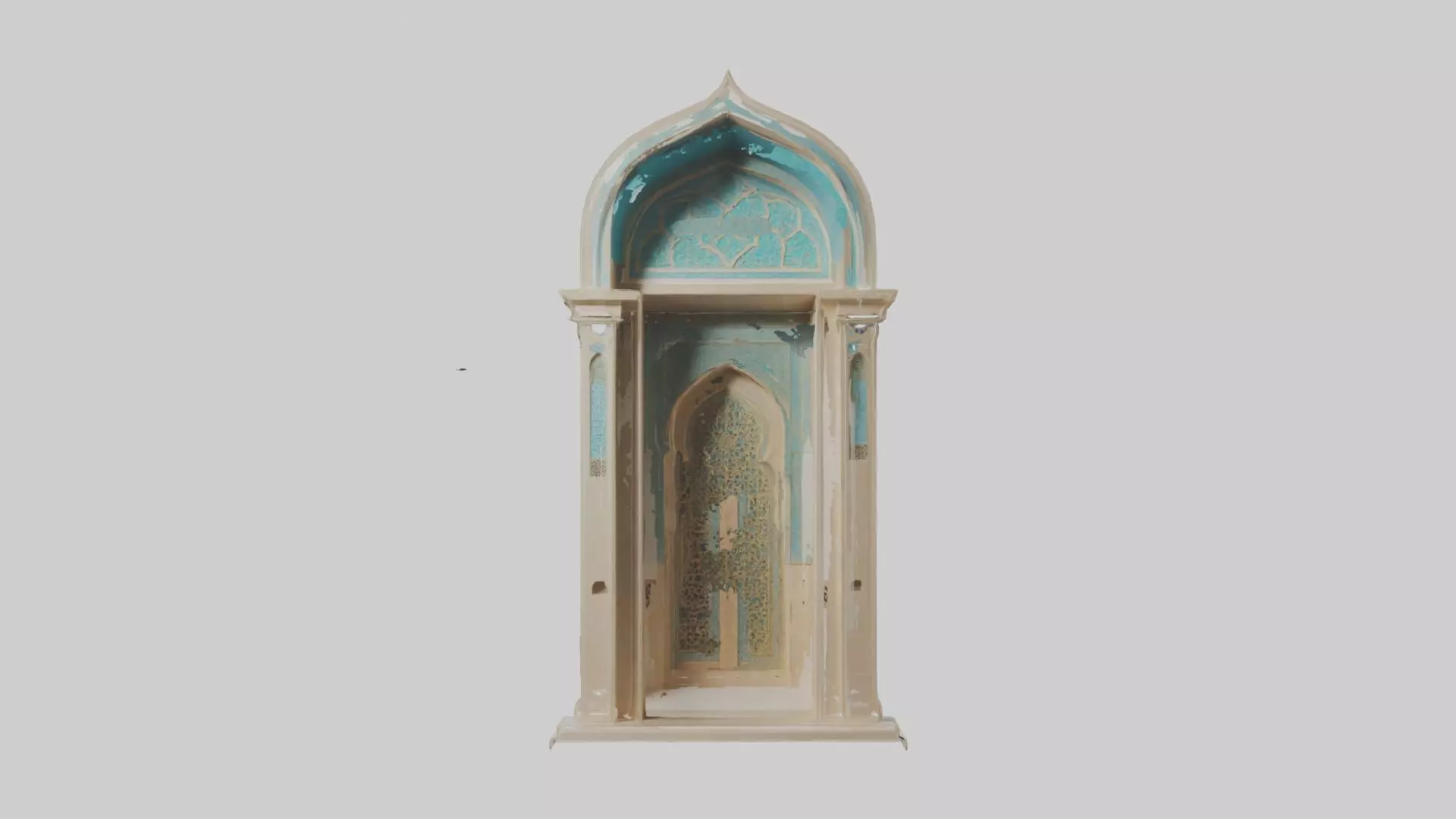 Mihrab Model Low-poly 3D model_0