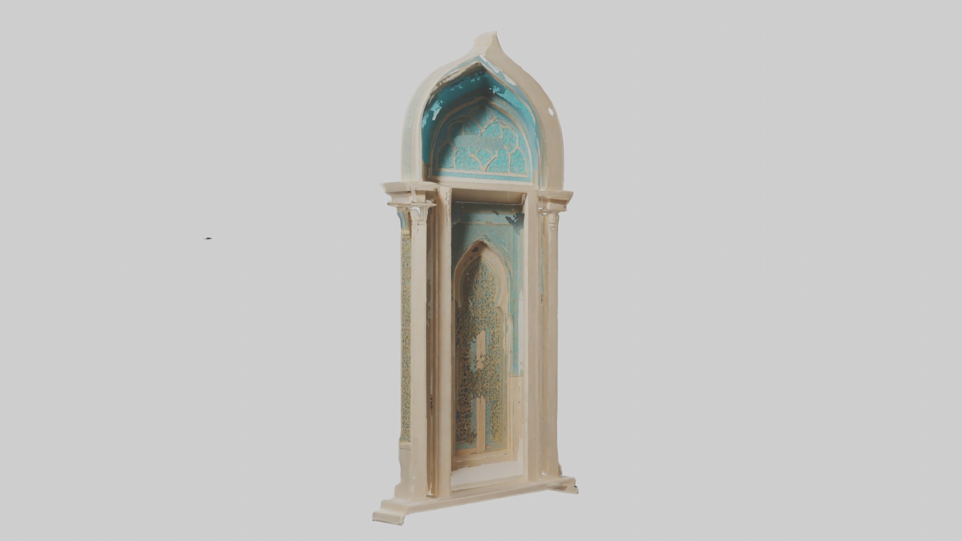 Mihrab Model Low-poly 3D model_1