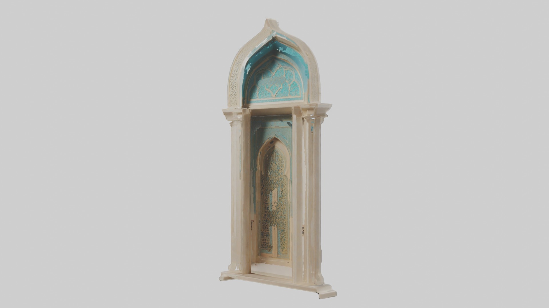 Mihrab Model Low-poly 3D model_2