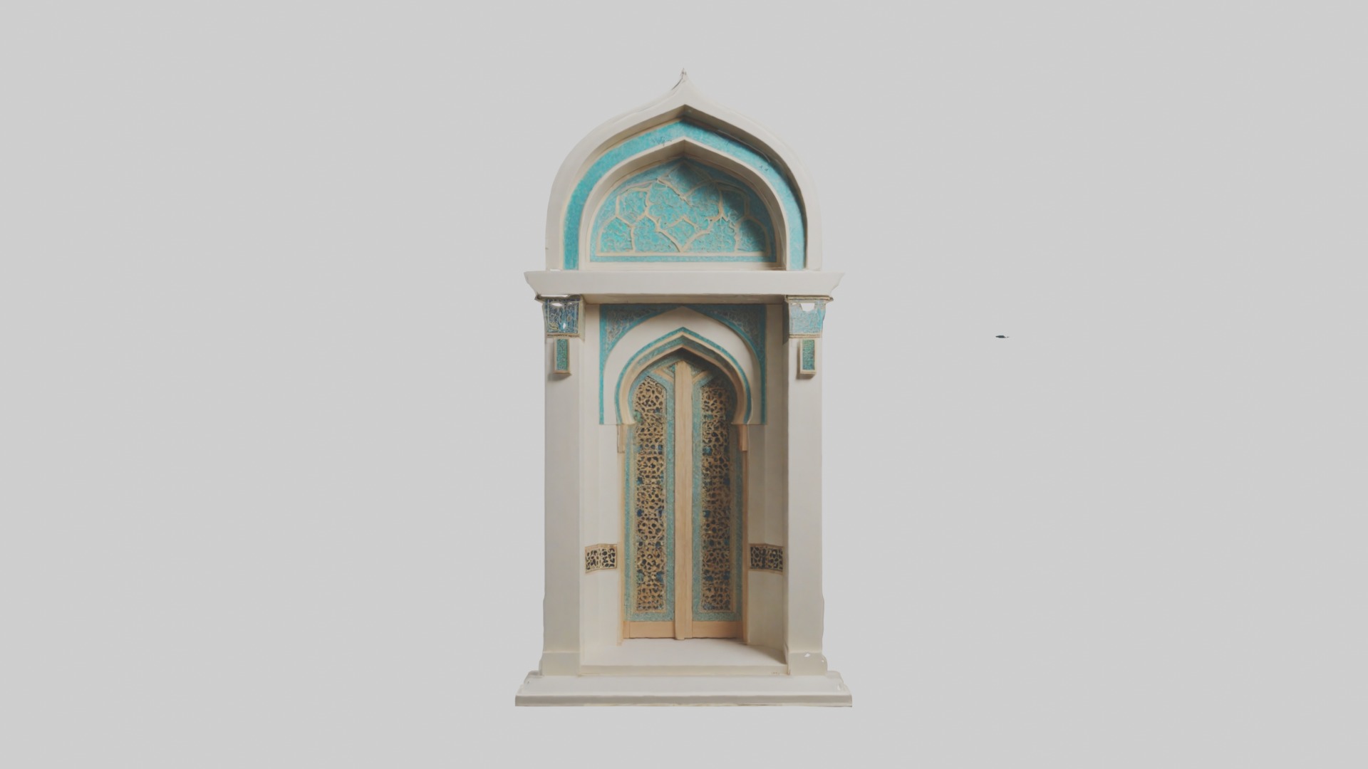 Mihrab Model Low-poly 3D model_3