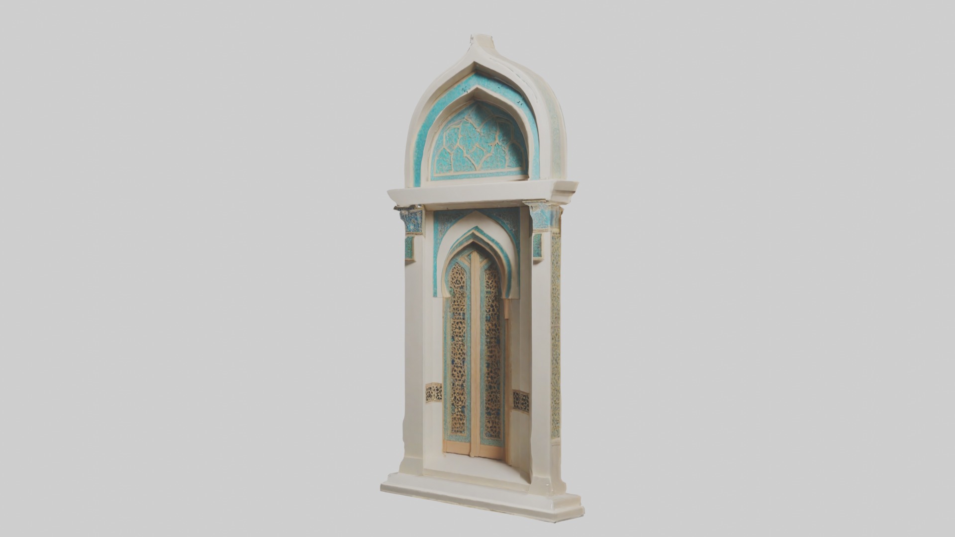 Mihrab Model Low-poly 3D model_4