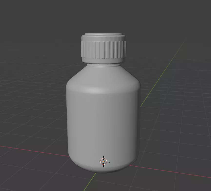 Medicine bottle Free 3D model