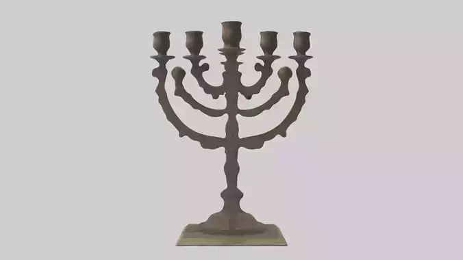 Menorah Model
