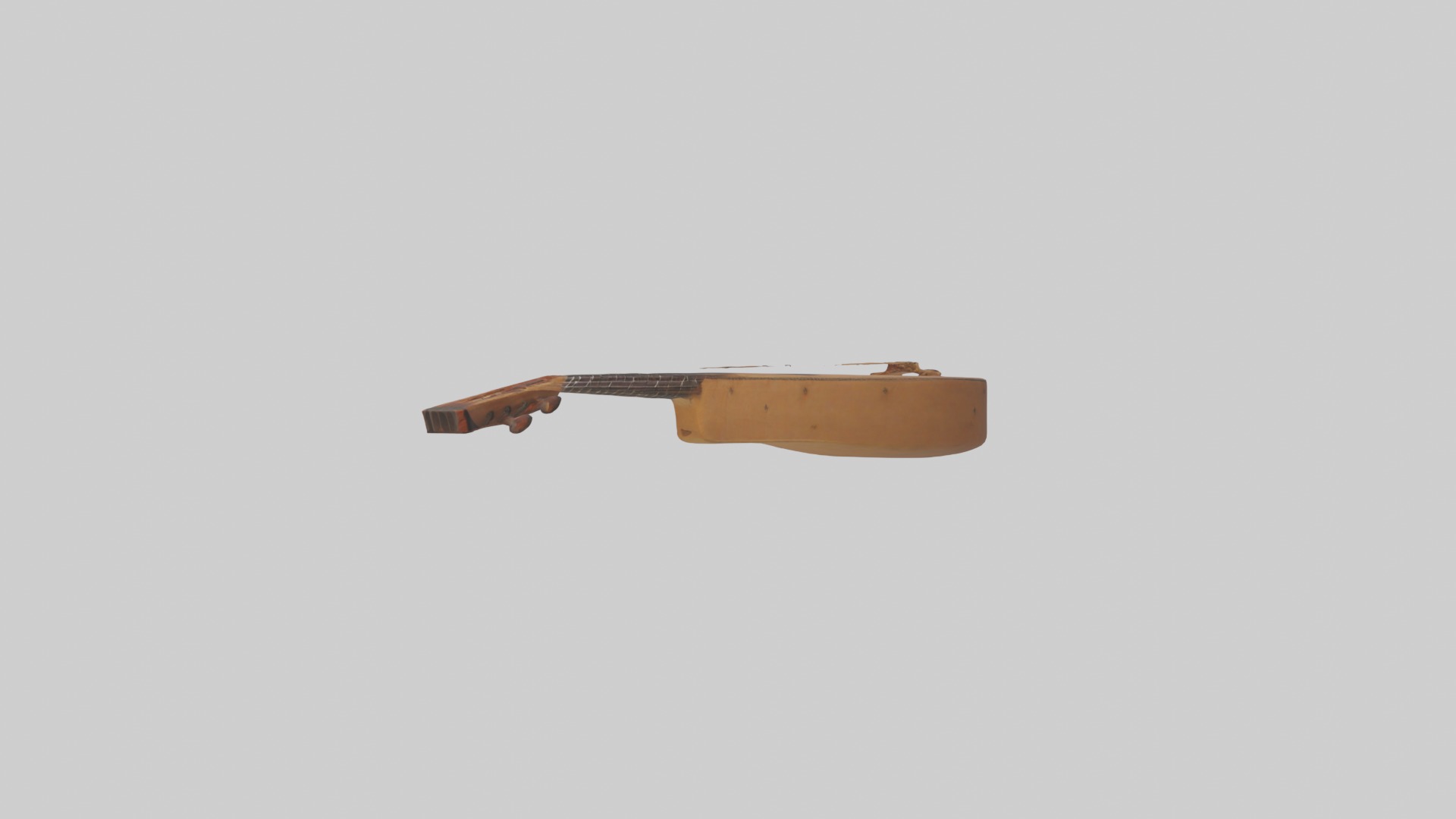 Medievallute Model Low-poly 3D model_2