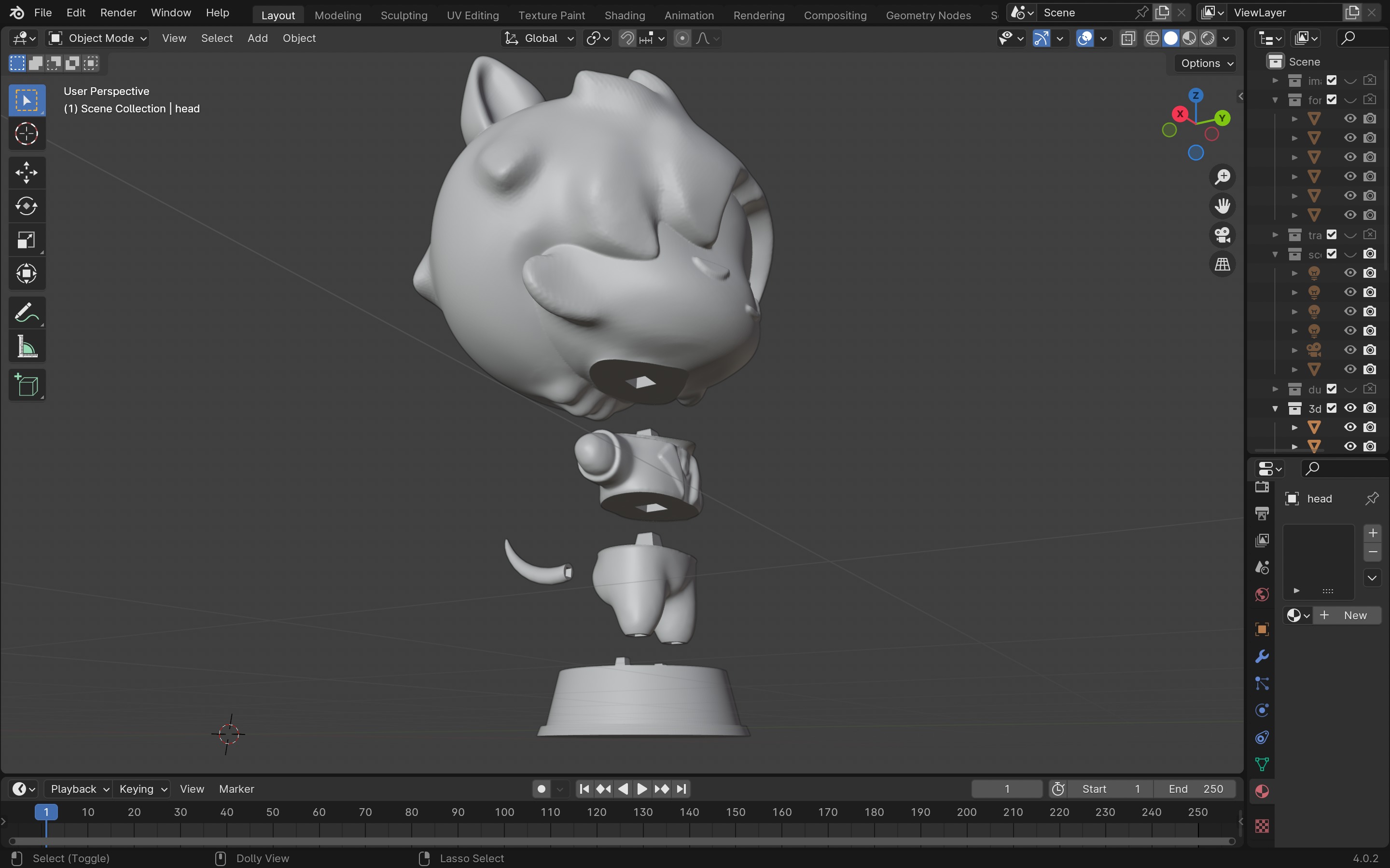 Sylus Cat Love and Deepspace 3d print model printable 3D print model_6