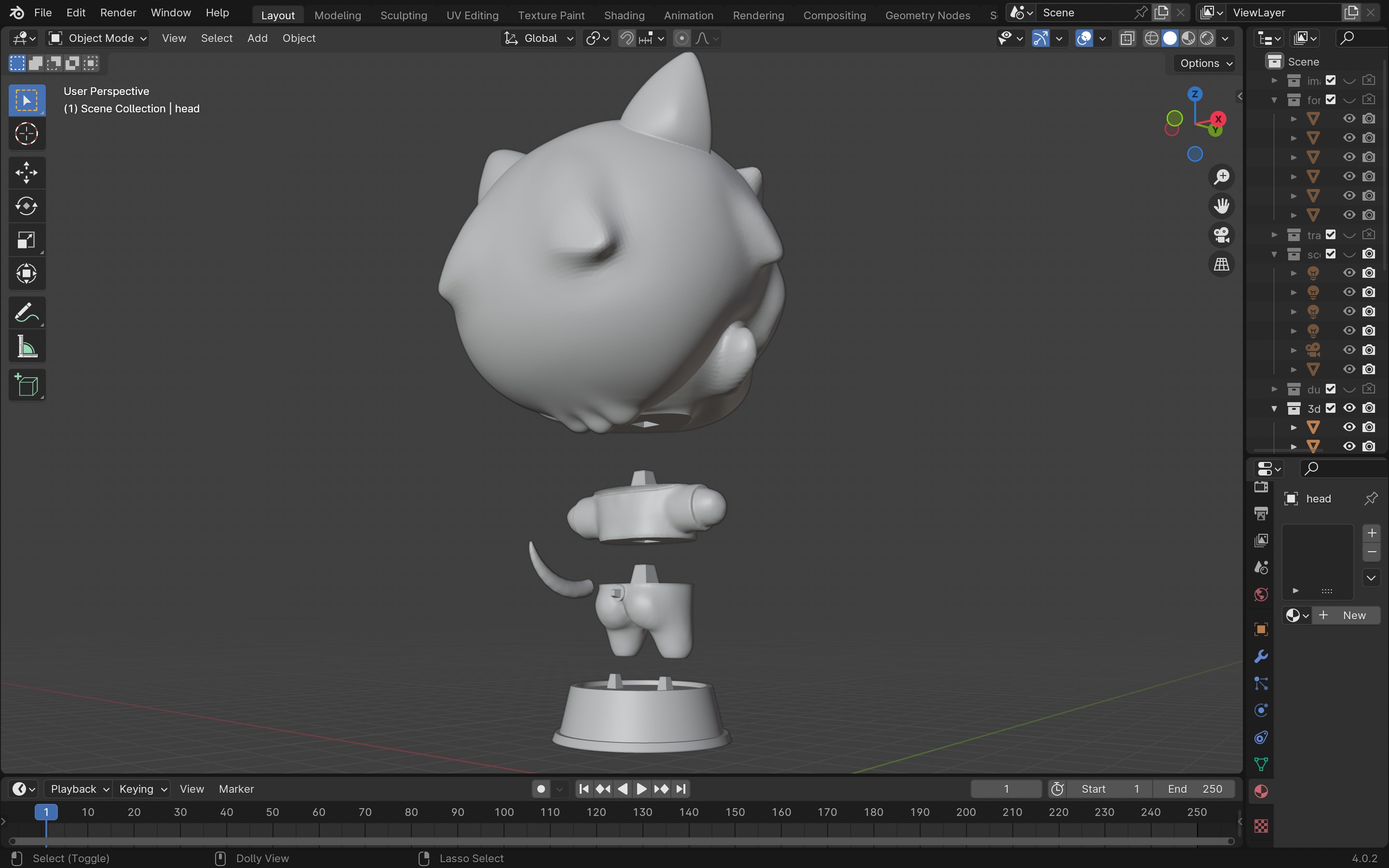 Sylus Cat Love and Deepspace 3d print model printable 3D print model_5
