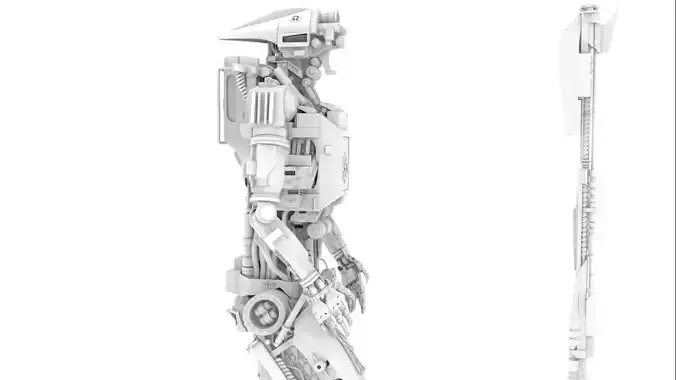 Hightop Droid 3D model